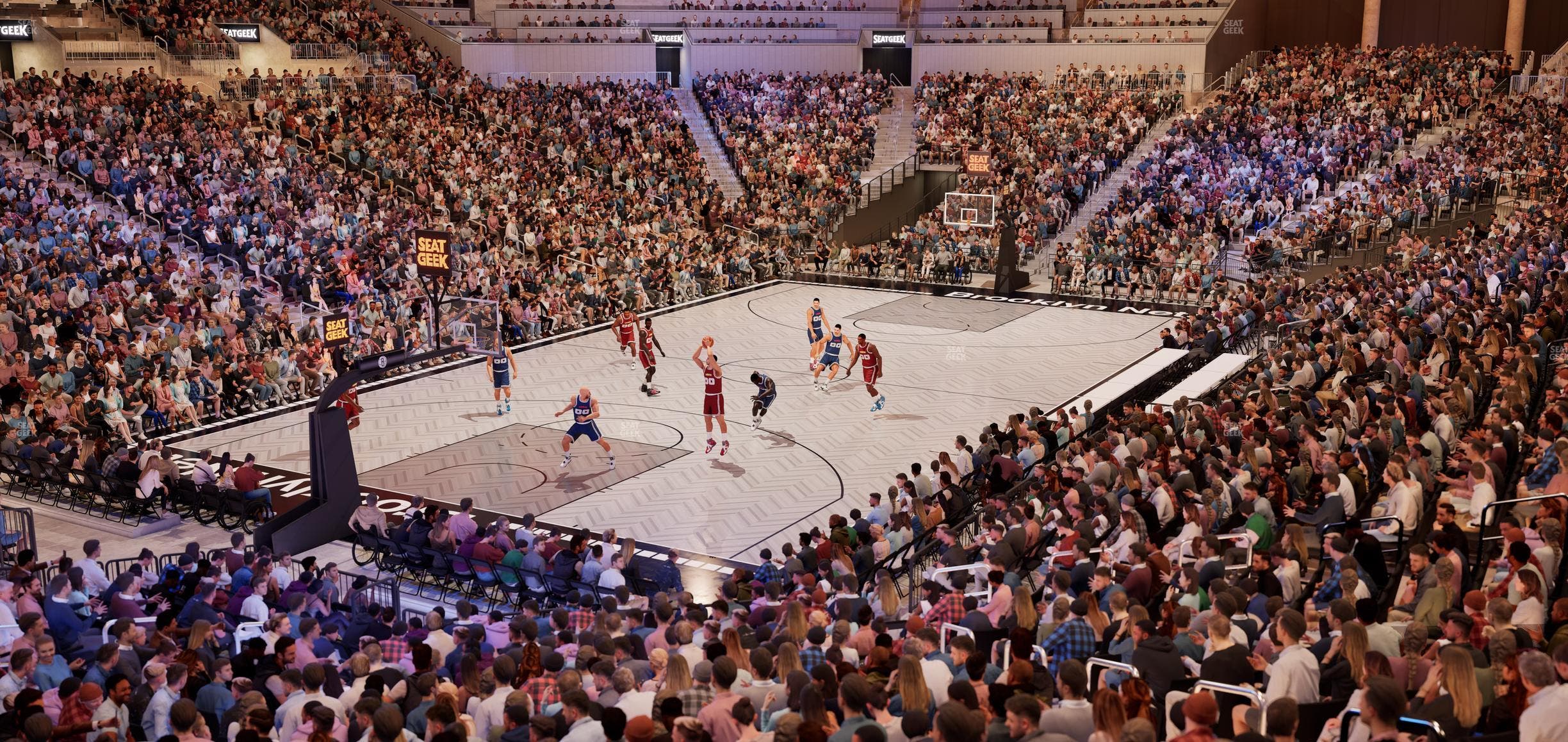 Barclays Center - Section 13 Wc Seat View
