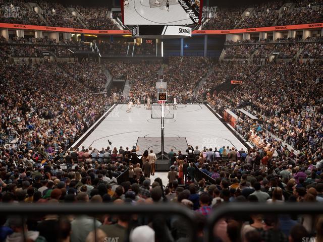 Barclays Center - Section 16 Wc Seat View Barclays Center - Section 16 Wc Seat View