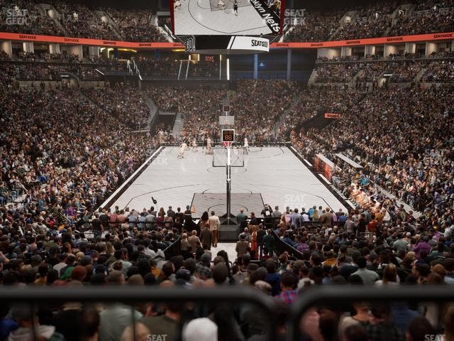 Barclays Center - Section 16 Wc Seat View