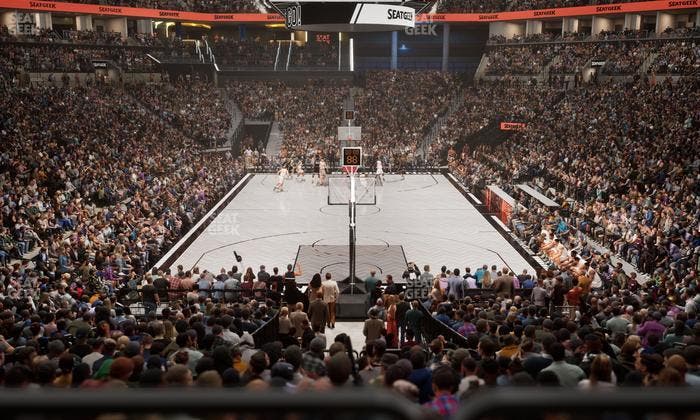 Barclays Center - Section 16 Wc Seat View