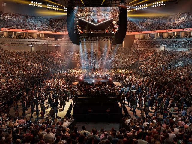 Barclays Center - Section 16 Wc Seat View