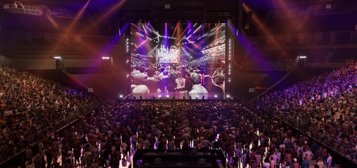 Barclays Center - Section 16 Wc Seat View