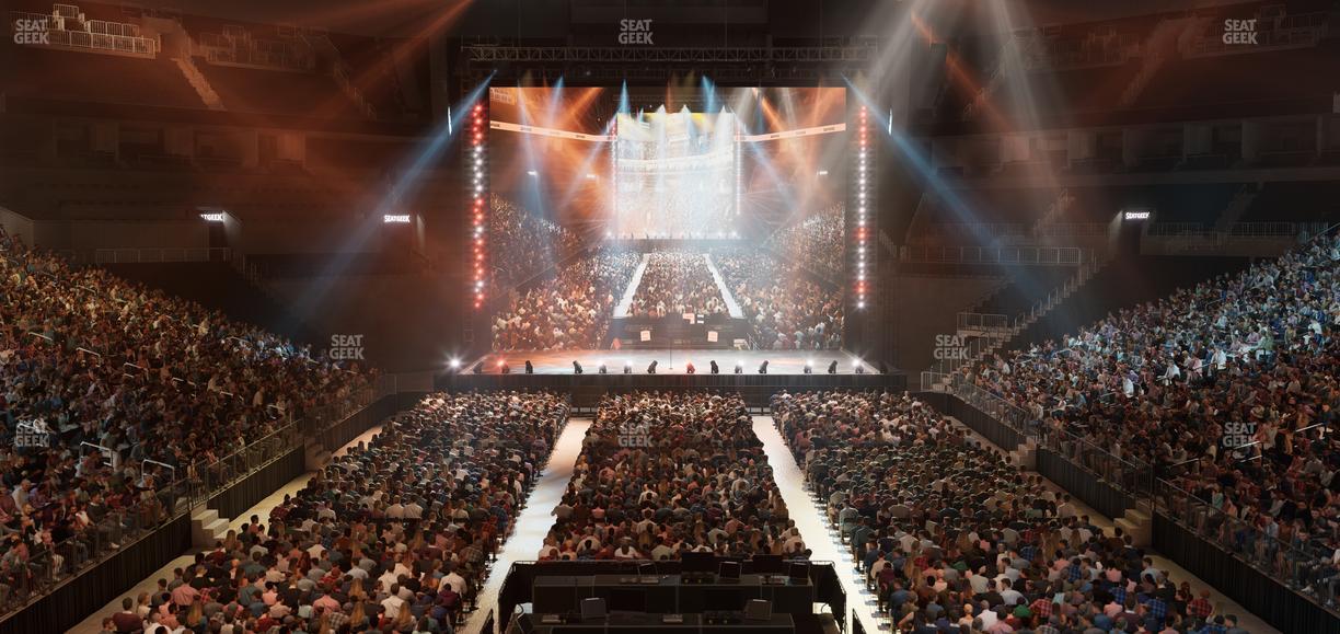 Barclays Center - Section 16 Wc Seat View