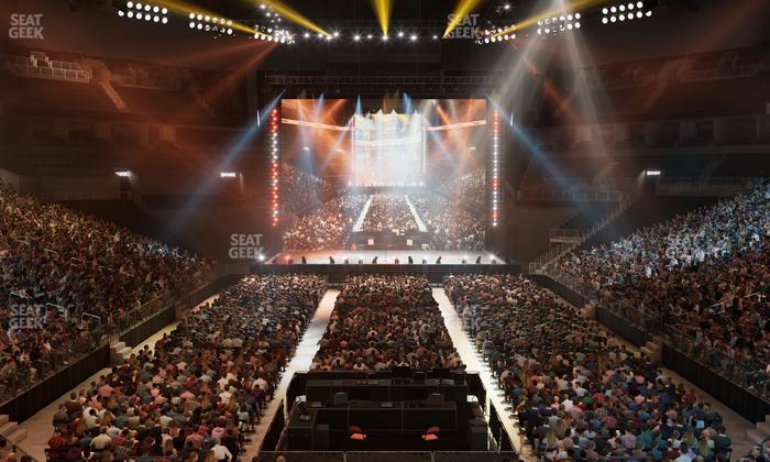 Barclays Center - Section 16 Wc Seat View