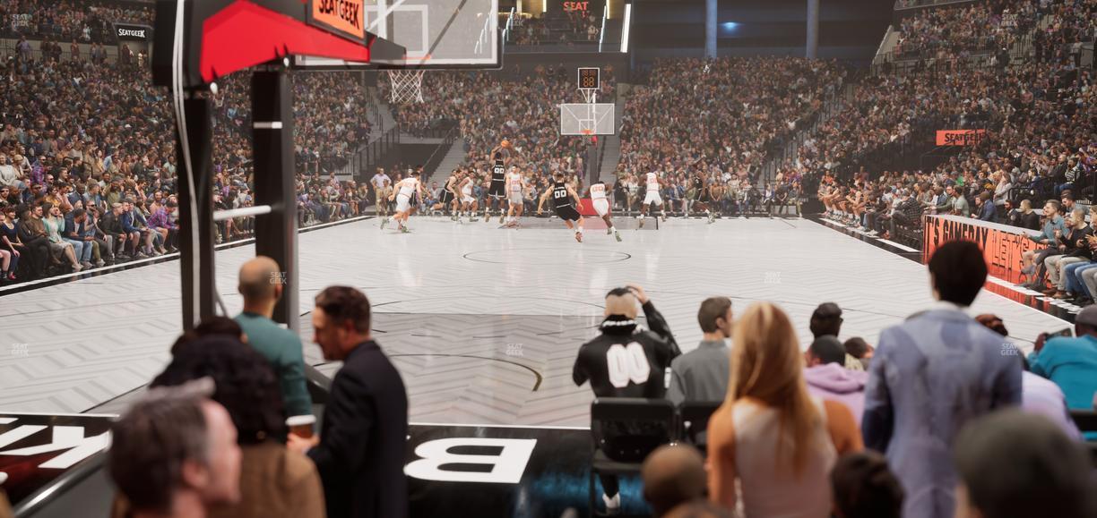 Barclays Center - Section 16 Seat View