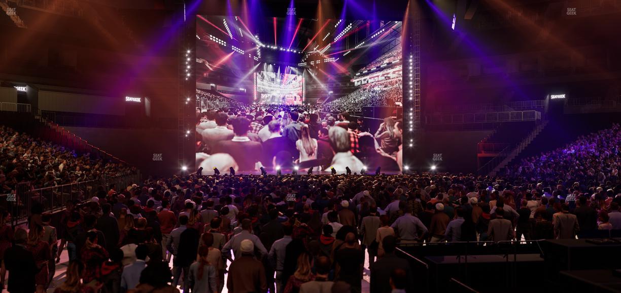 Barclays Center - Section 17 Seat View