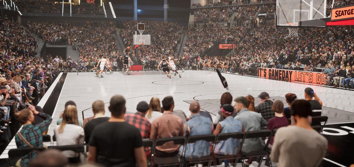 Barclays Center - Section 17 Seat View