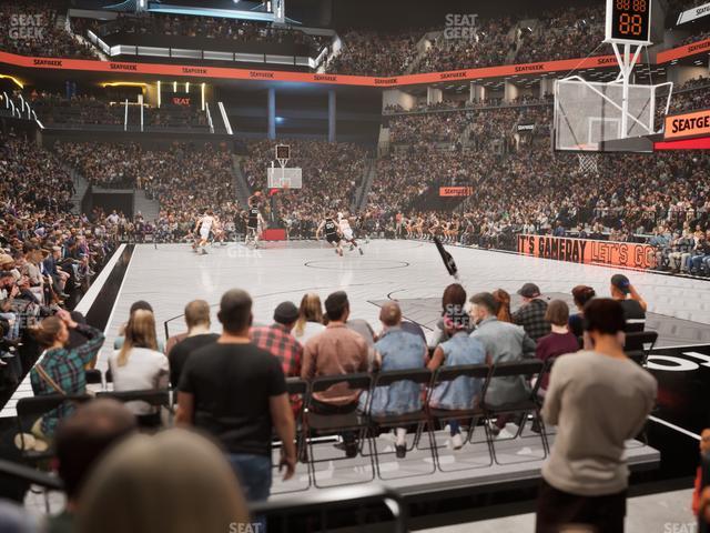 Barclays Center - Section 17 Seat View Barclays Center - Section 17 Seat View