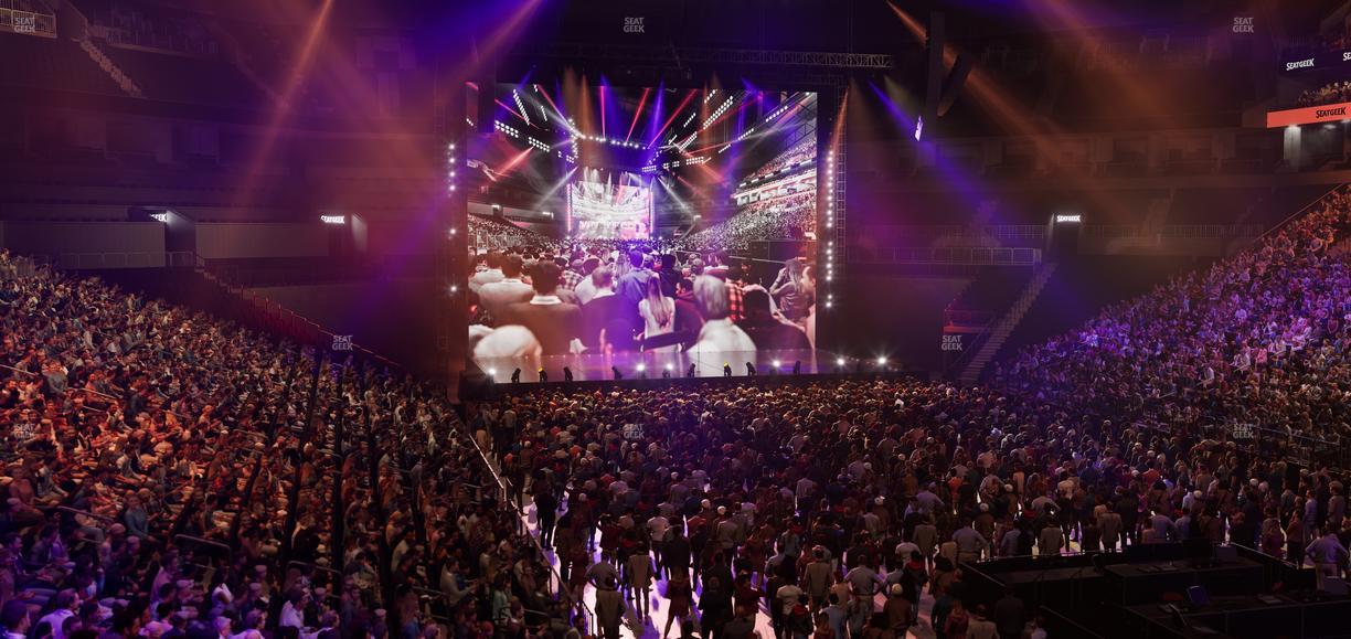 Barclays Center - Section 19 Wc Seat View