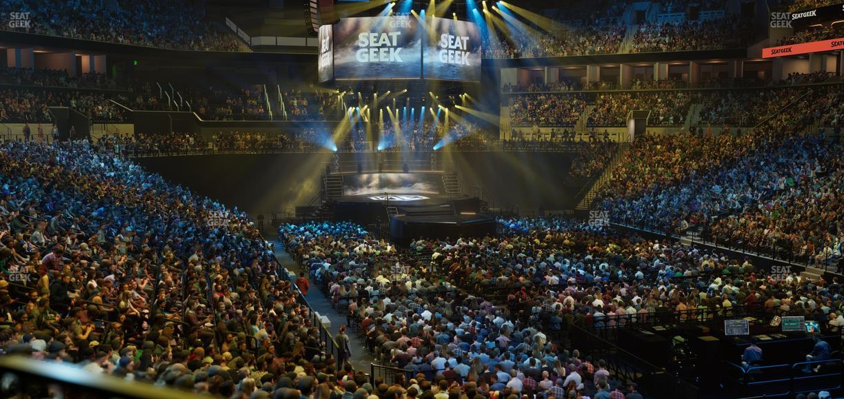 Barclays Center - Section 19 Wc Seat View