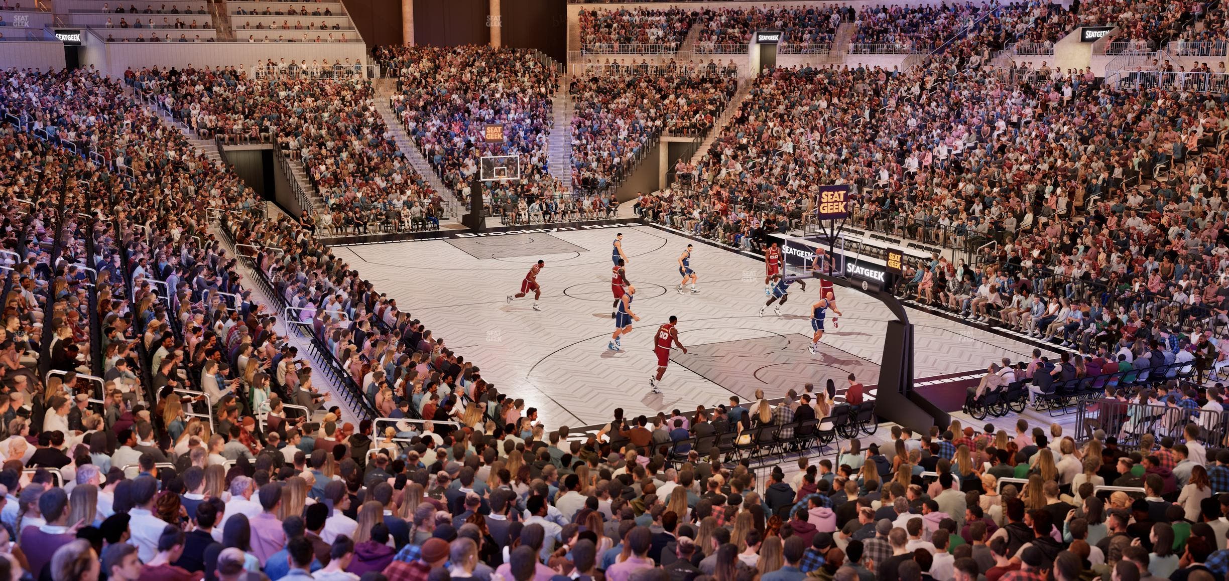 Barclays Center - Section 19 Wc Seat View