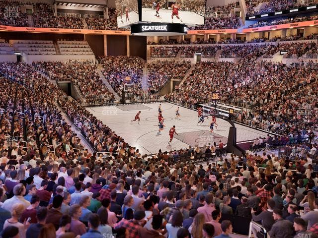 Barclays Center - Section 19 Wc Seat View