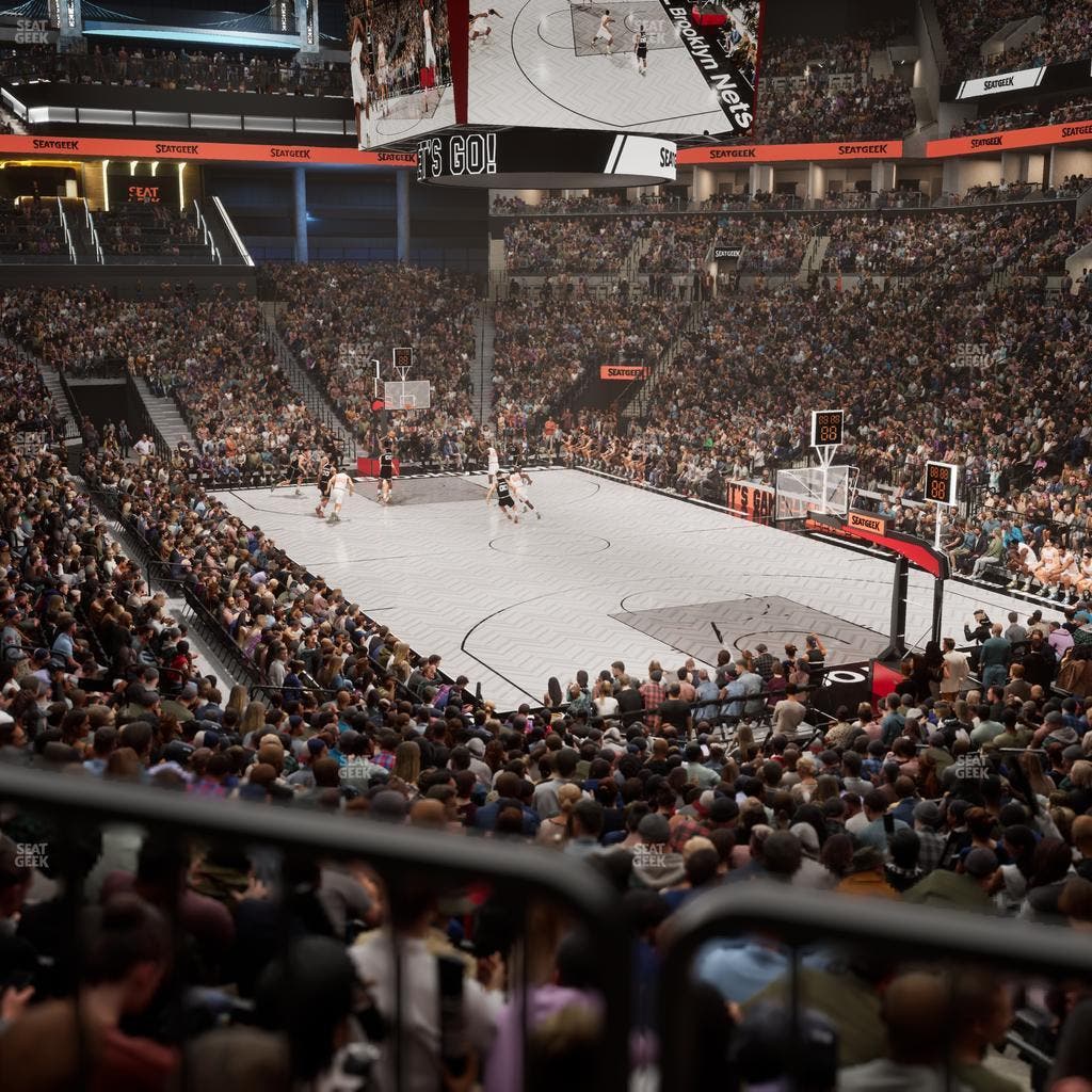 Barclays Center - Section 19 Wc Seat View
