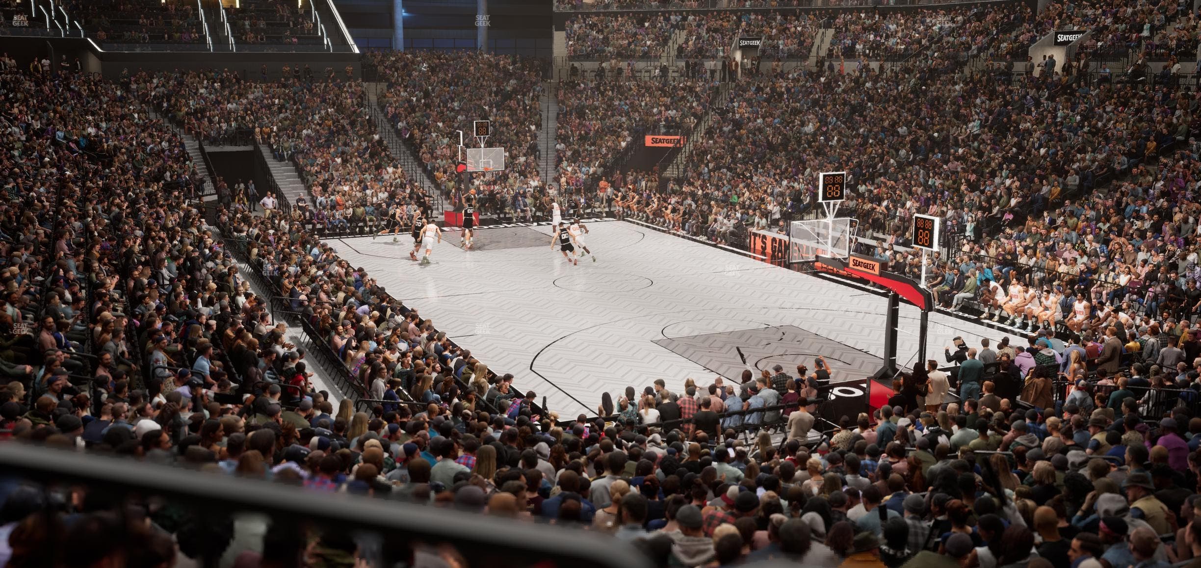 Barclays Center - Section 19 Wc Seat View