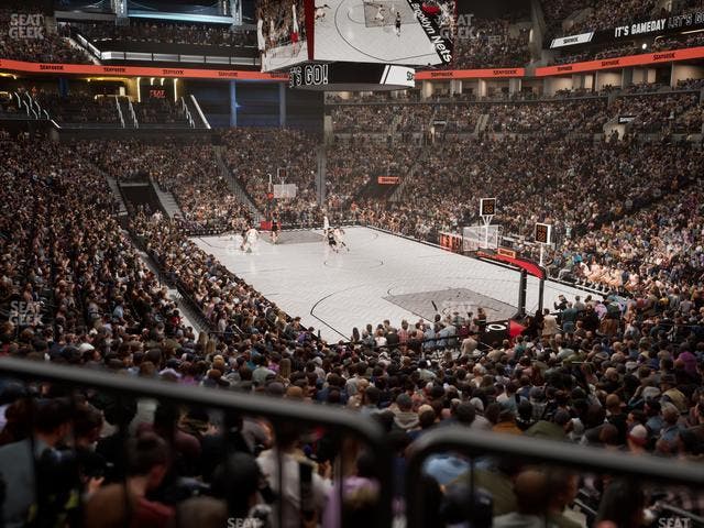 Barclays Center - Section 19 Wc Seat View