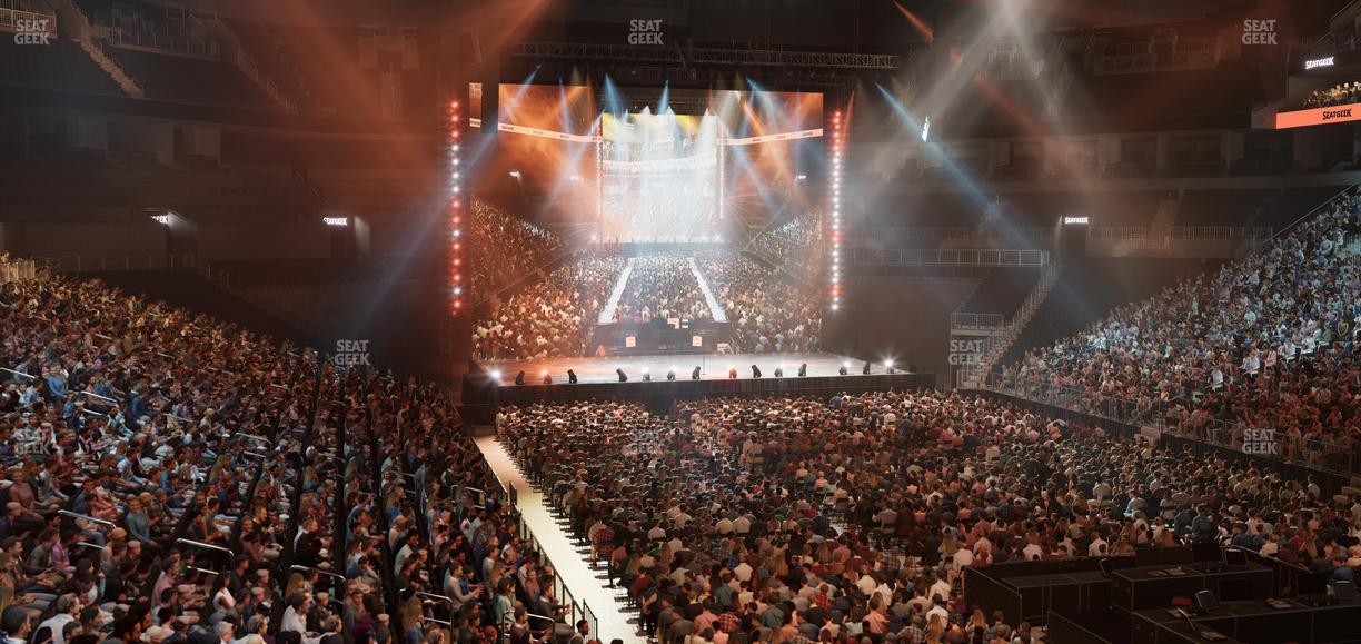 Barclays Center - Section 19 Wc Seat View