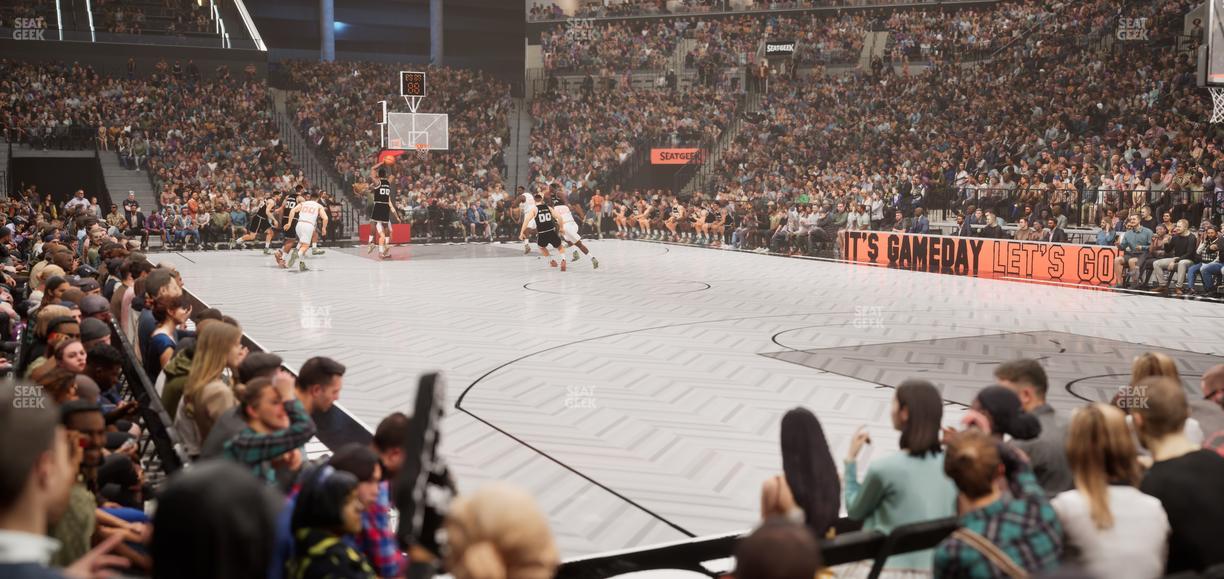 Barclays Center - Section 19 Seat View