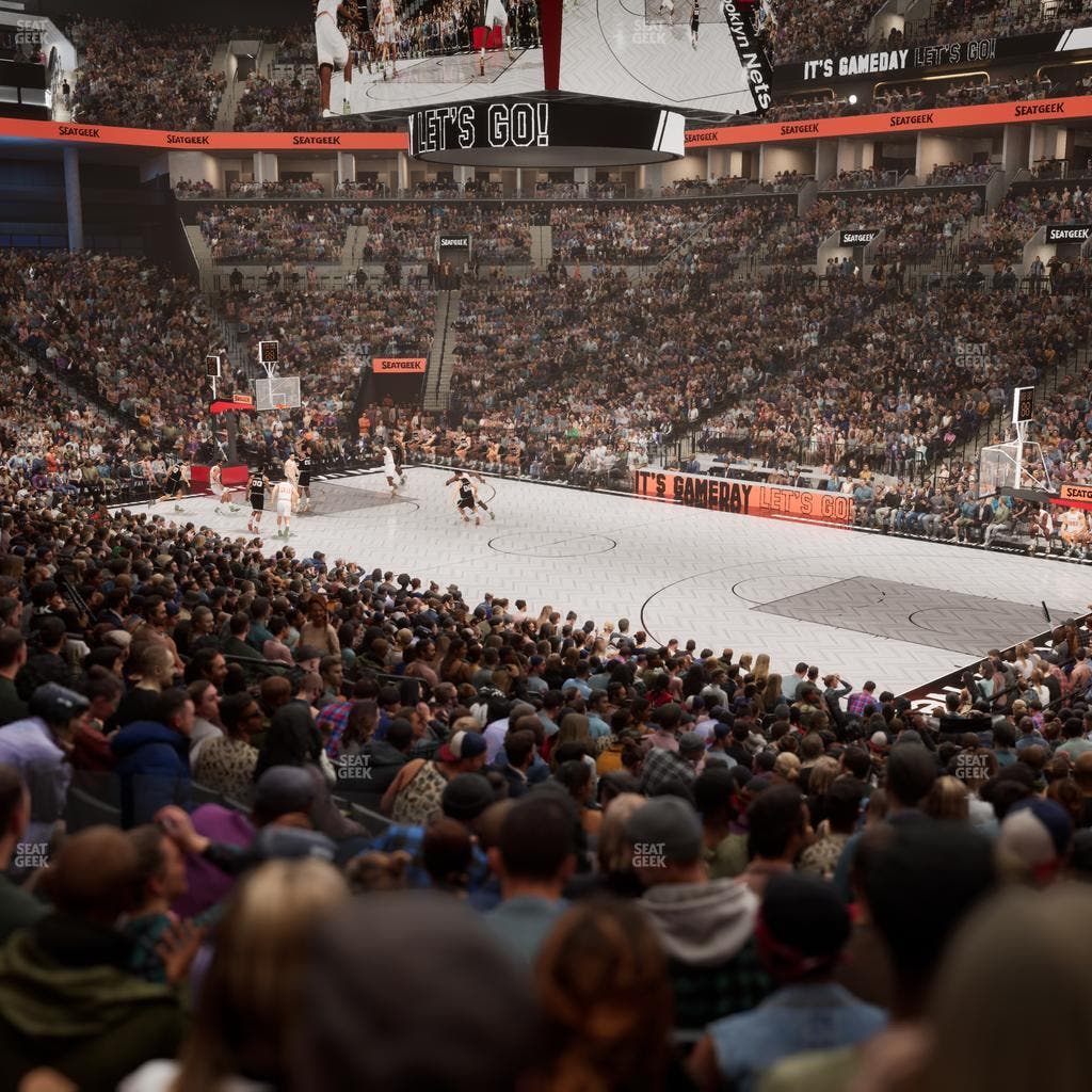 Barclays Center - Section 20 Seat View