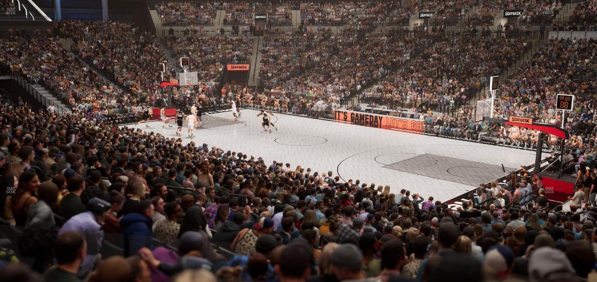 Barclays Center - Section 20 Seat View