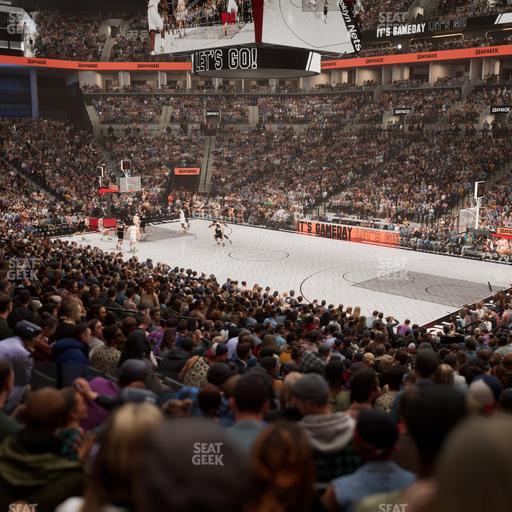 Barclays Center - Section 20 Seat View