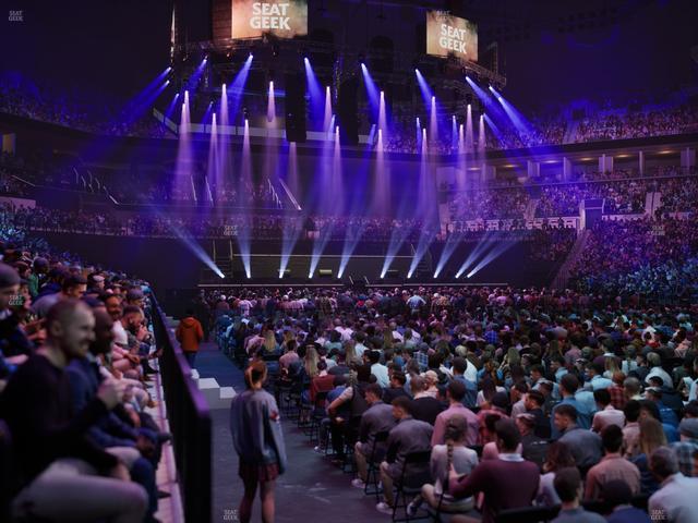 Barclays Center - Section 20 Seat View