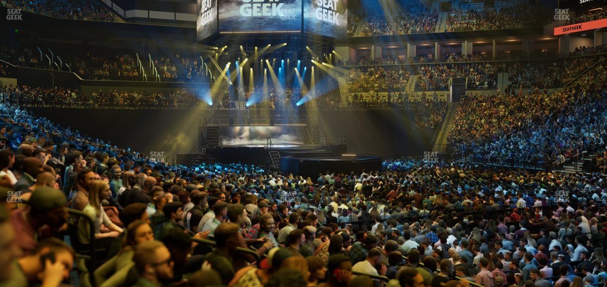 Barclays Center - Section 20 Seat View