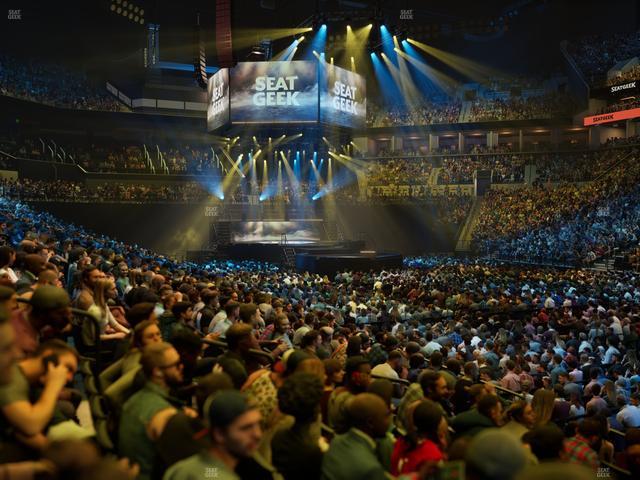 Barclays Center - Section 20 Seat View