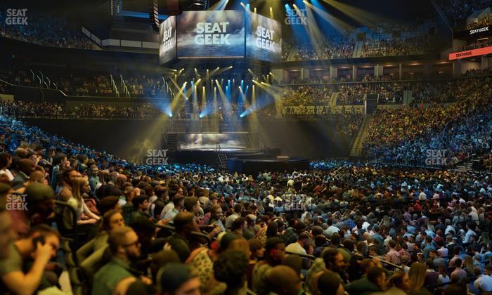 Barclays Center - Section 20 Seat View