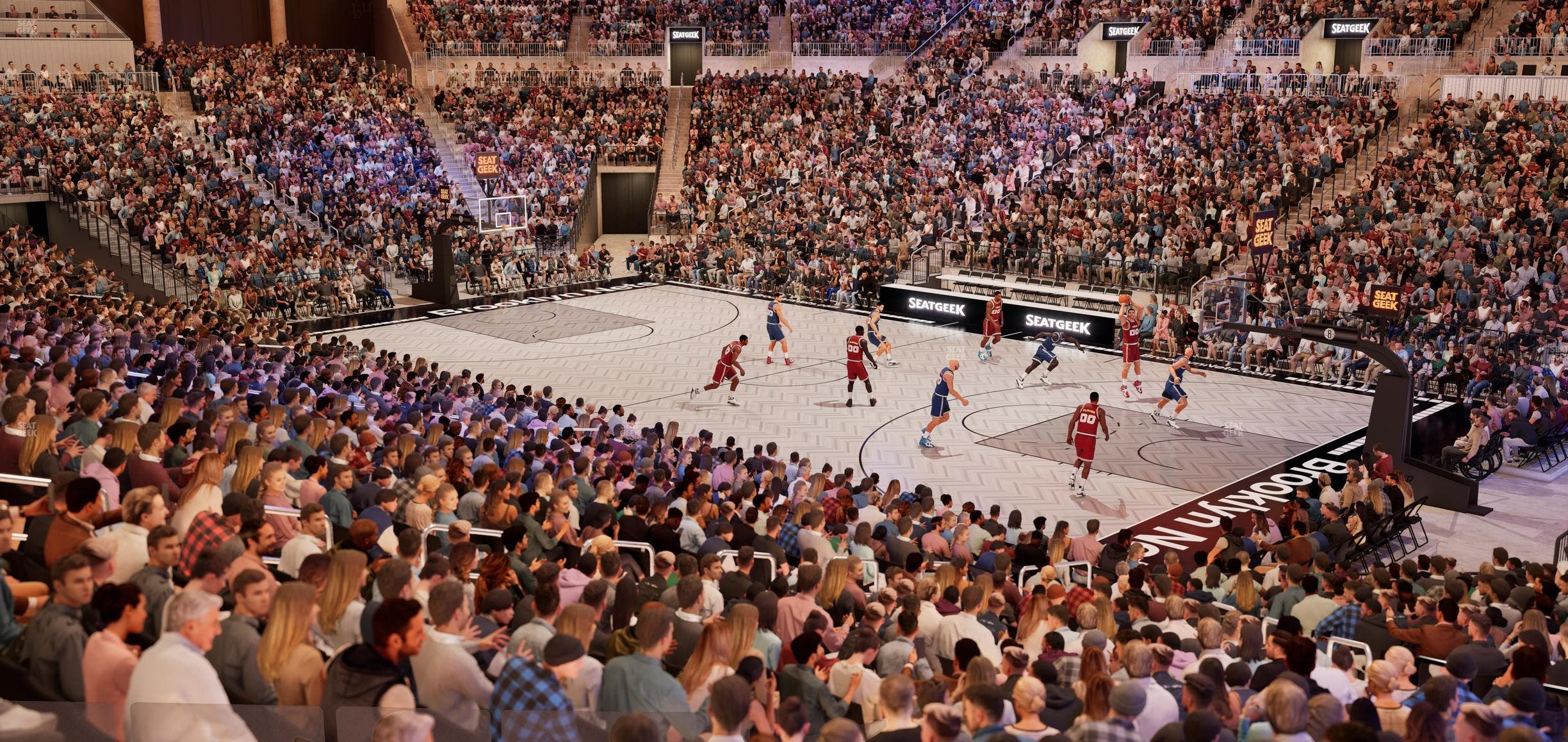 Barclays Center - Section 20 Seat View