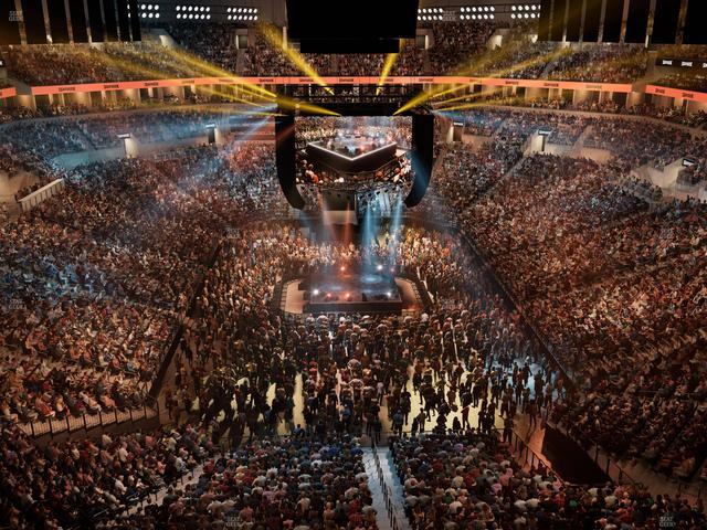 Barclays Center - Section 201 Wc Seat View