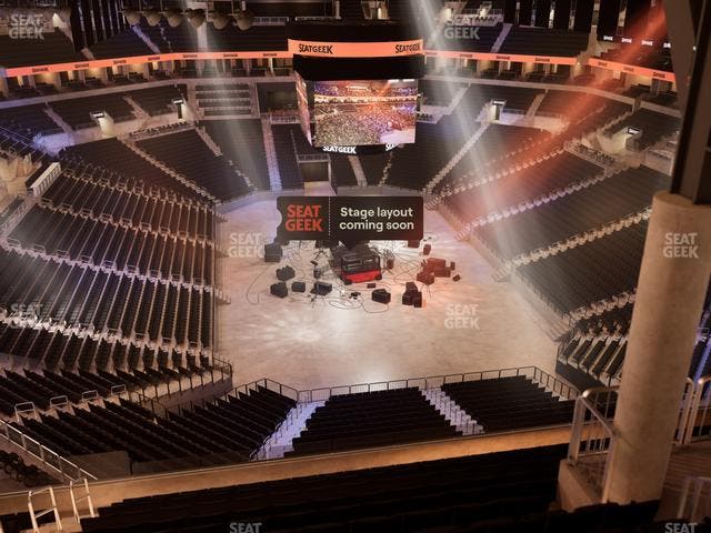 Barclays Center - Section 201 Seat View