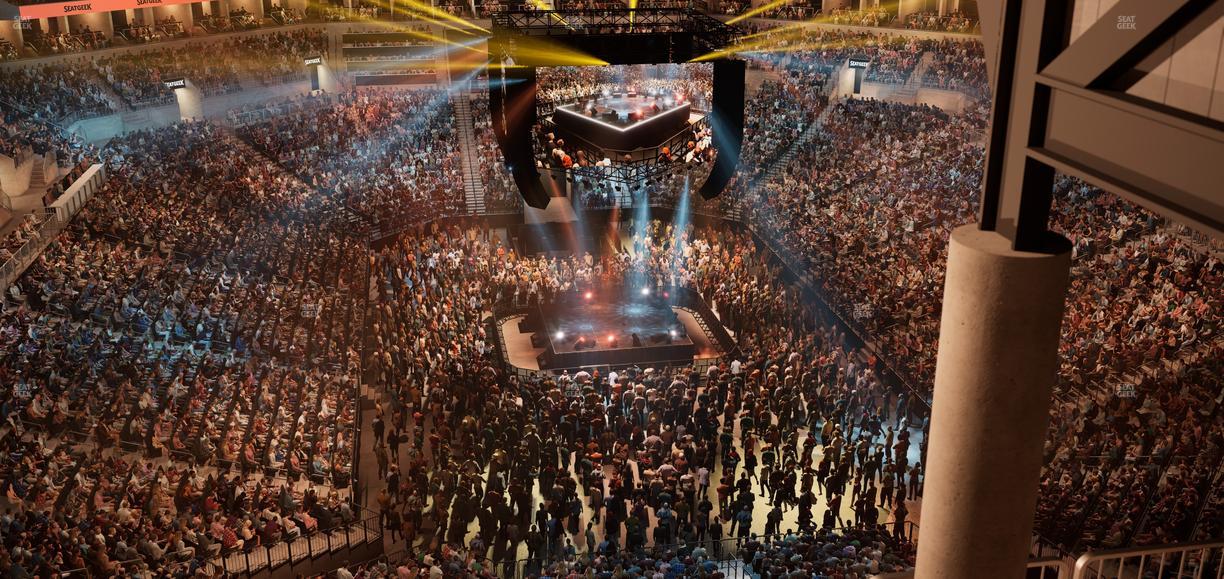 Barclays Center - Section 201 Seat View