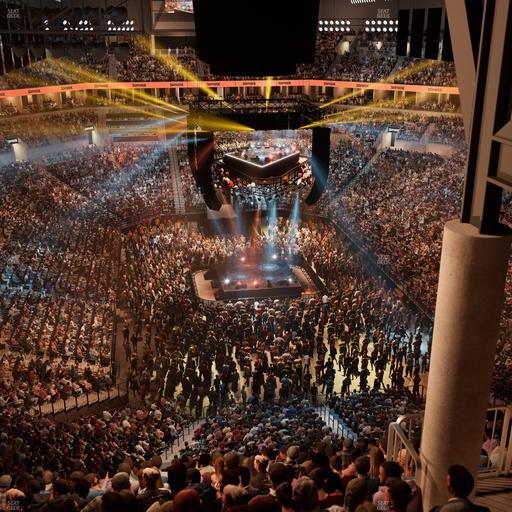 Barclays Center - Section 201 Seat View