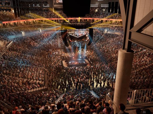 Barclays Center - Section 201 Seat View