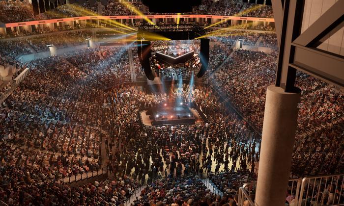 Barclays Center - Section 201 Seat View