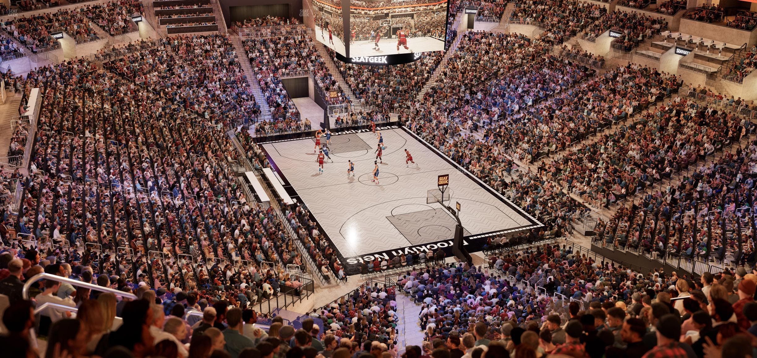 Barclays Center - Section 202 Seat View