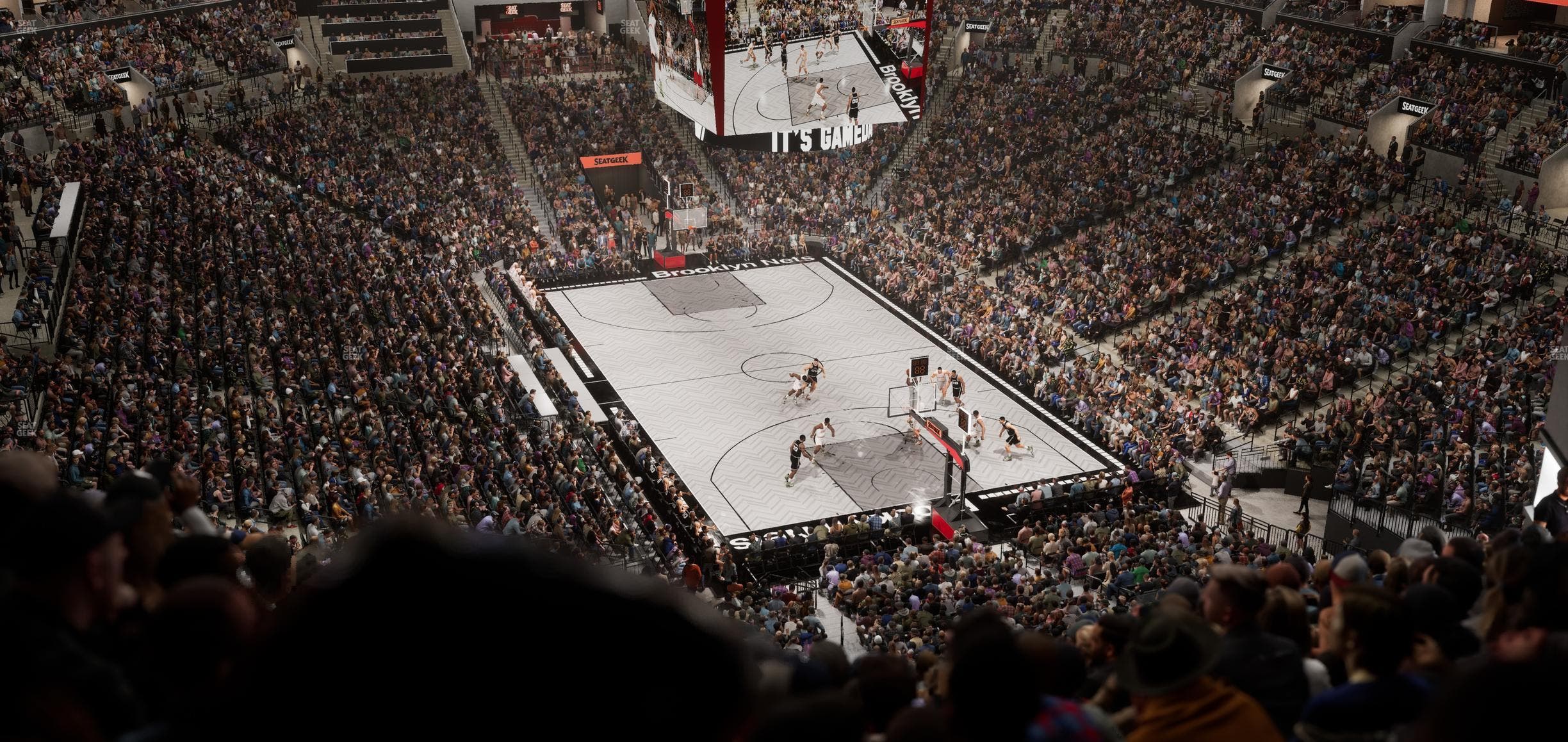 Barclays Center - Section 202 Seat View
