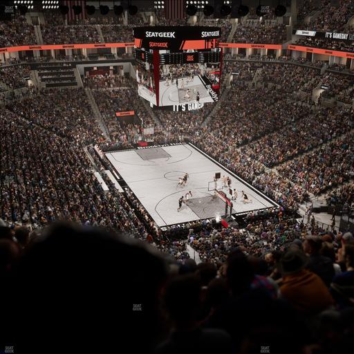 Barclays Center - Section 202 Seat View