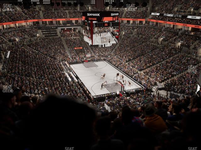 Barclays Center - Section 202 Seat View Barclays Center - Section 202 Seat View