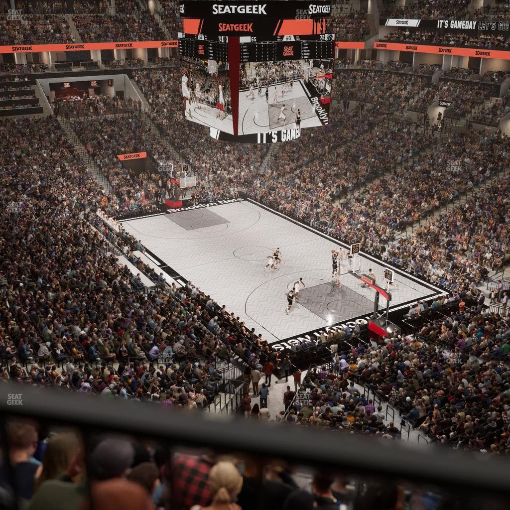 Barclays Center - Section 203 Wc Seat View