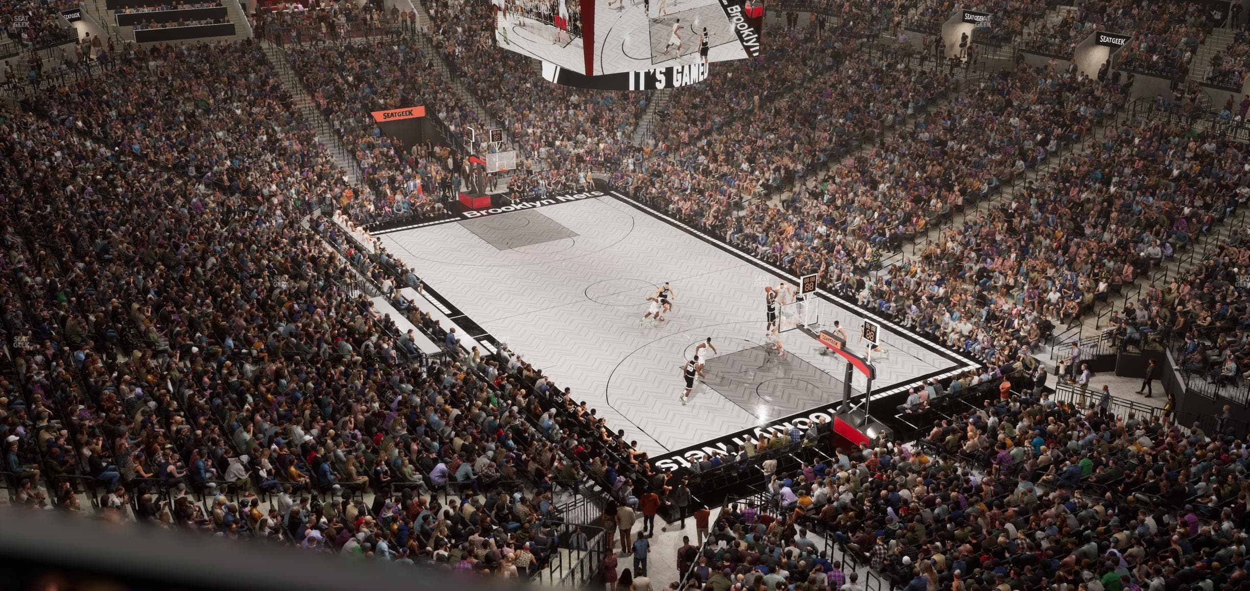 Barclays Center - Section 203 Wc Seat View