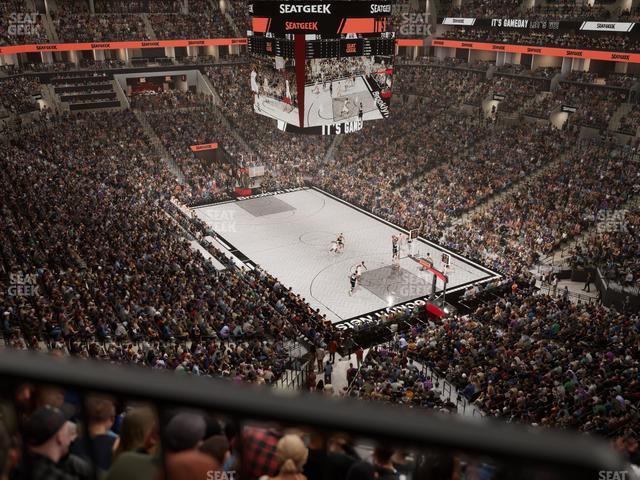 Barclays Center - Section 203 Wc Seat View Barclays Center - Section 203 Wc Seat View