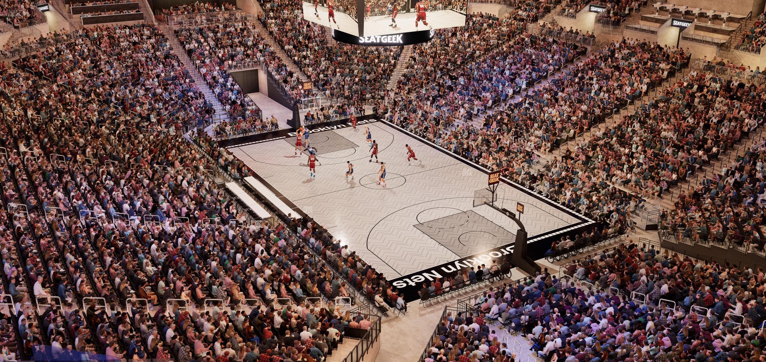 Barclays Center - Section 203 Wc Seat View