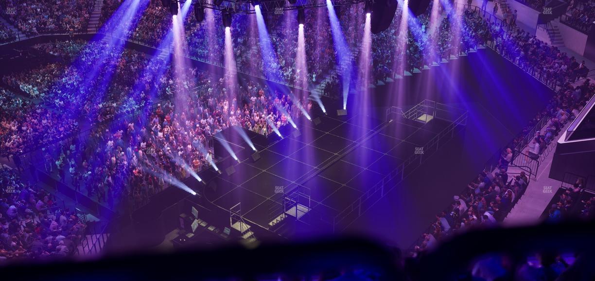 Barclays Center - Section 203 Wc Seat View