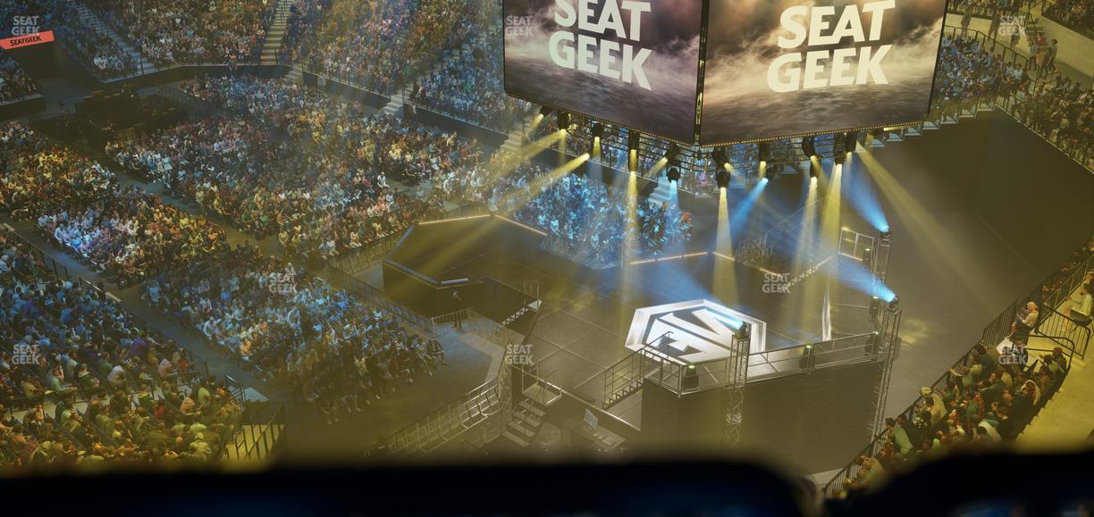 Barclays Center - Section 203 Wc Seat View