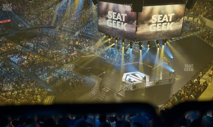 Barclays Center - Section 203 Wc Seat View