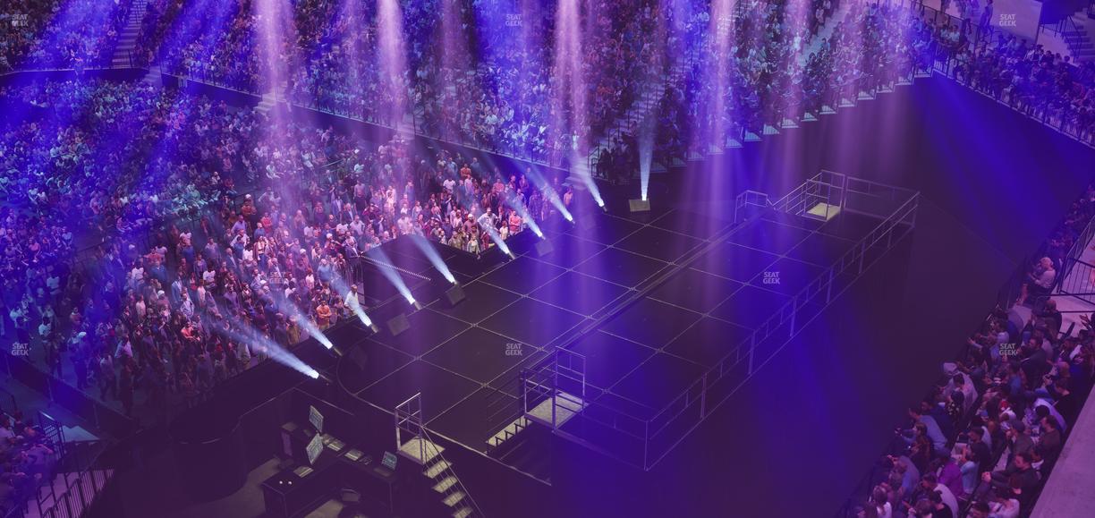 Barclays Center - Section 203 Seat View