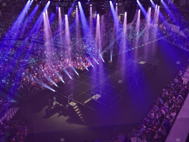 Barclays Center - Section 203 Seat View