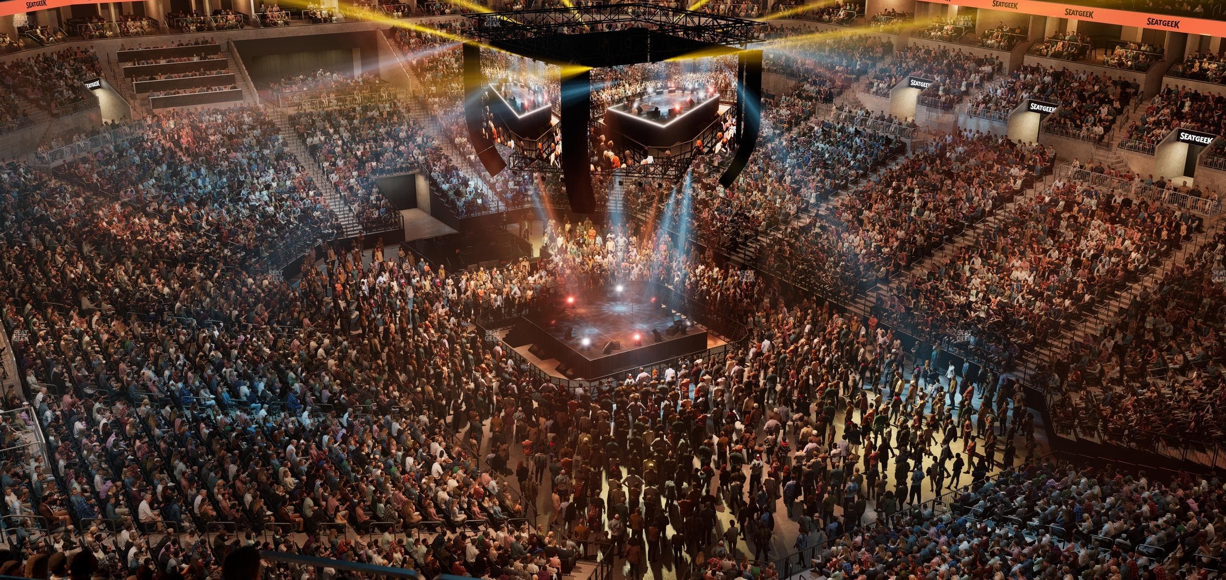 Barclays Center - Section 203 Seat View