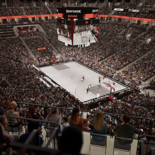 Barclays Center - Section 203 Seat View